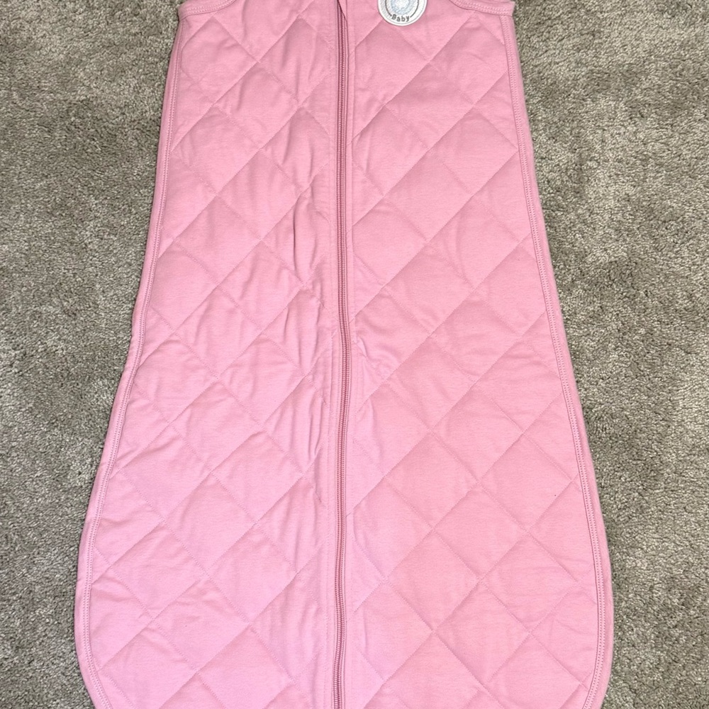 Pink Quilted Baby Sleep Sack
